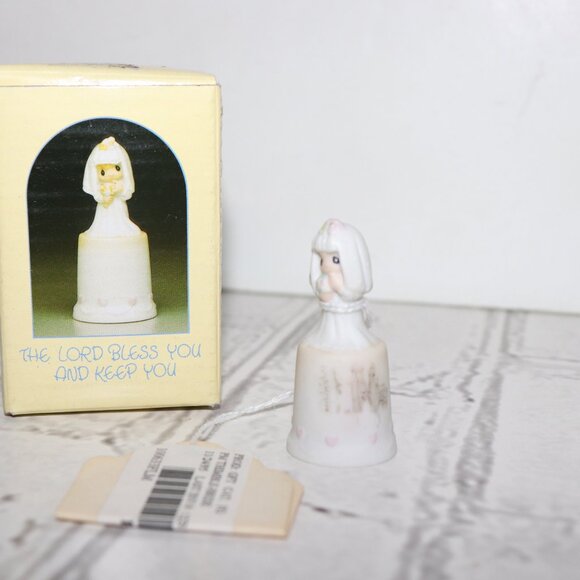 🕊️ Precious Moments Mini Figurine · “The Lord Bless You and Keep You” - Picture 5 of 6